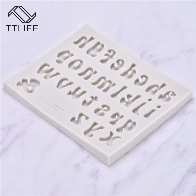 TTLIFE цифровая силиконовая форма для чехлов шоколадного печенья украшения торта