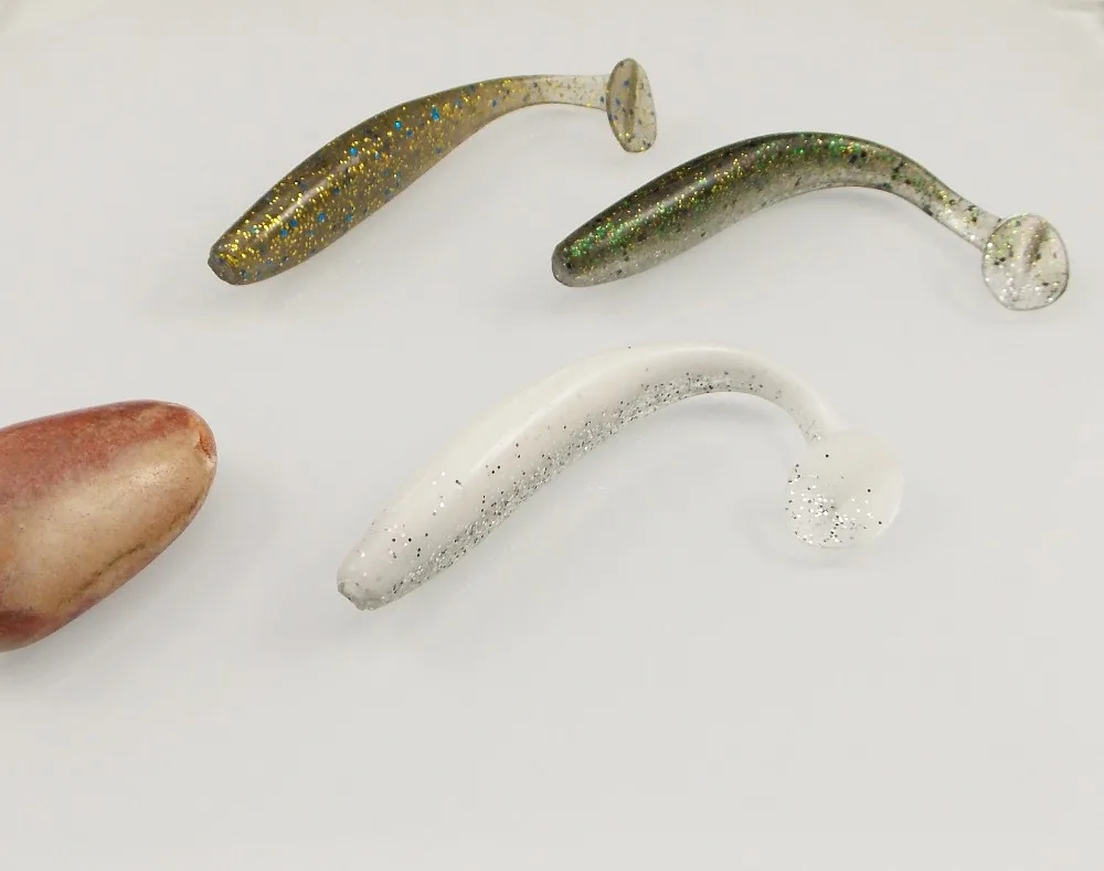 Esfishing рыболовные приманки мягкие crazy Easy shiner Shad 50 мм 0,8 г 20 шт. мягкие приманки флэш-воблер Карп весло для рыбалки хвост Iscas