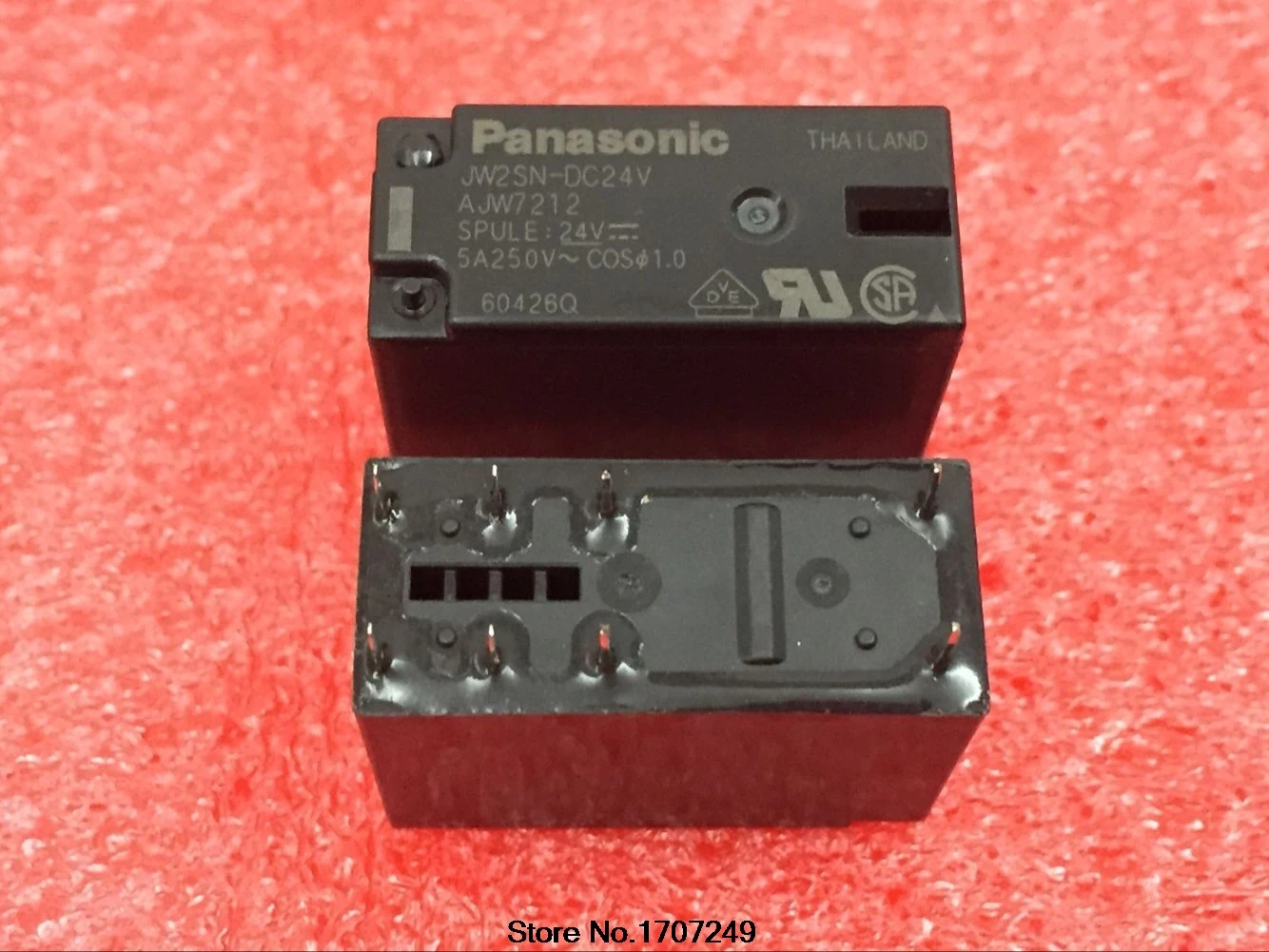 Новое оригинальное реле 10 шт./лот JW2SN-DC24V AJW7212 8PIN/5A/250VAC