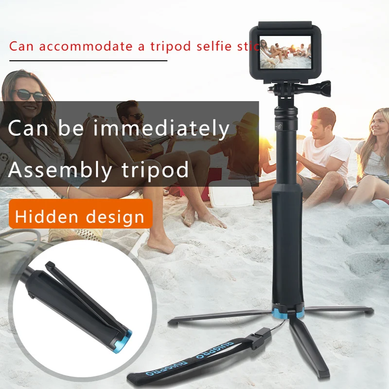 Go Pro Аксессуары селфи палка для Gopro hero 7 6 5 4 3 Экшн Спортивная камера Yi mijia SJCAM SJ4000