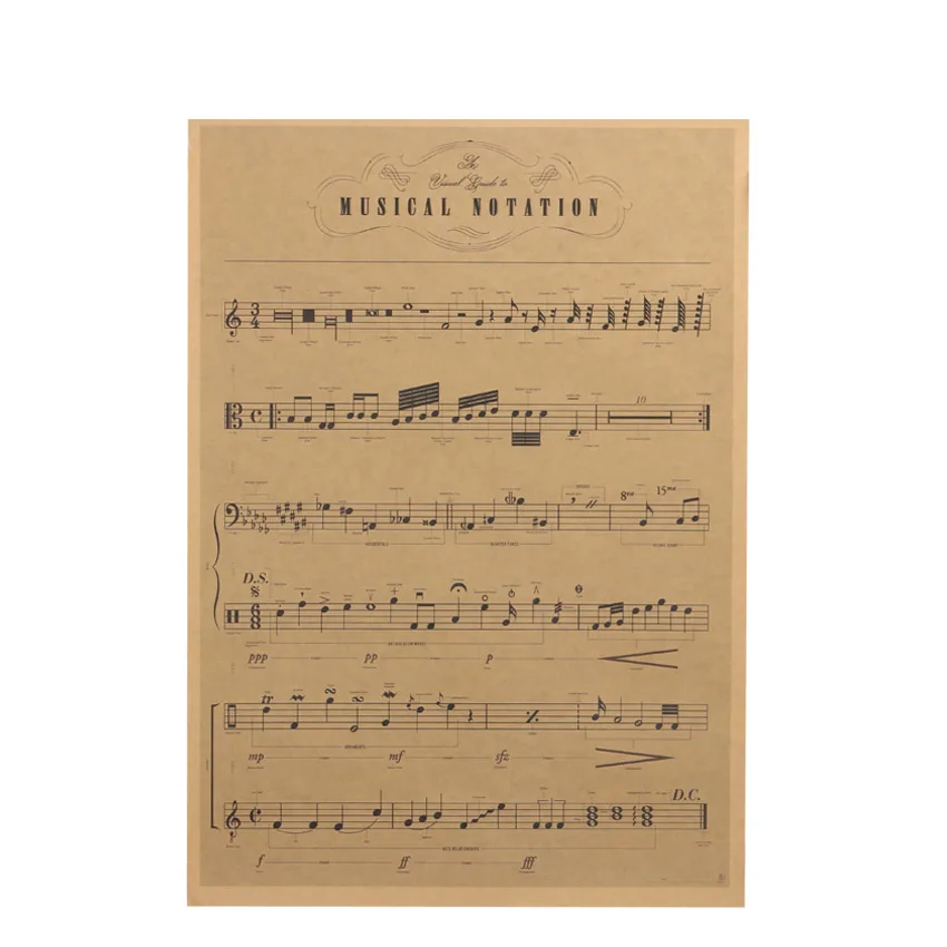 TIE LER постер для рисования в стиле ретро 51 5x36 см|wall sticker|retro wall stickervintage poster |