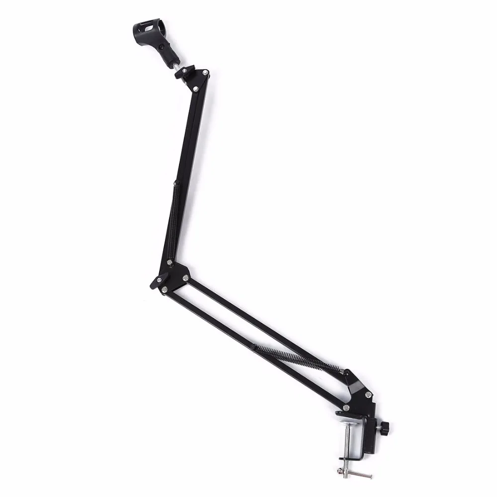 

Broadcast Studio Microphone Mic Suspension Boom Scissor Arm Stand