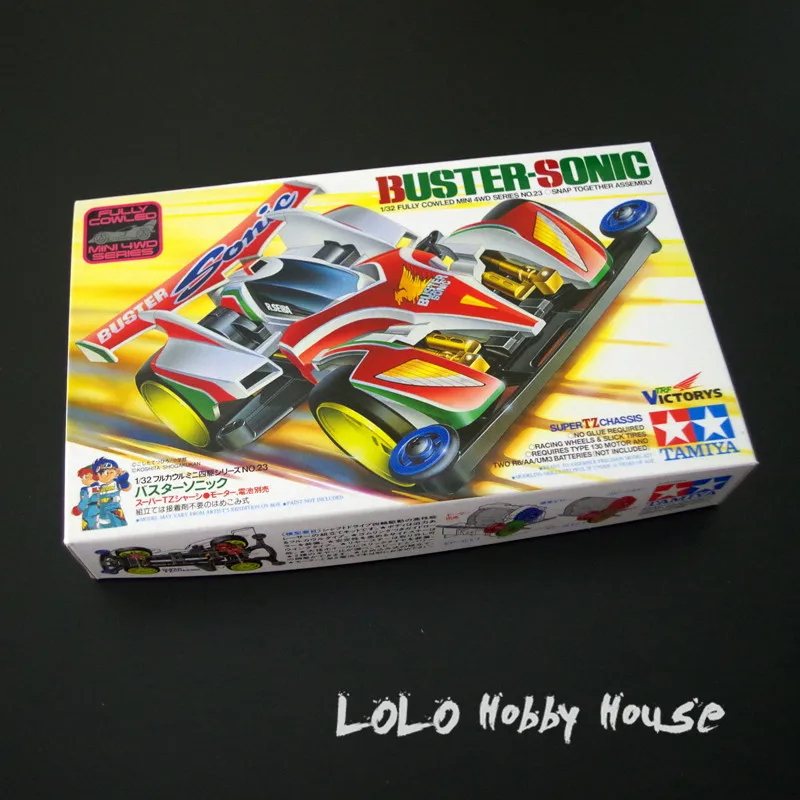 DIY TAMIYA 4WD модель автомобиля BUSTER-SONIC 19423 | Игрушки и хобби