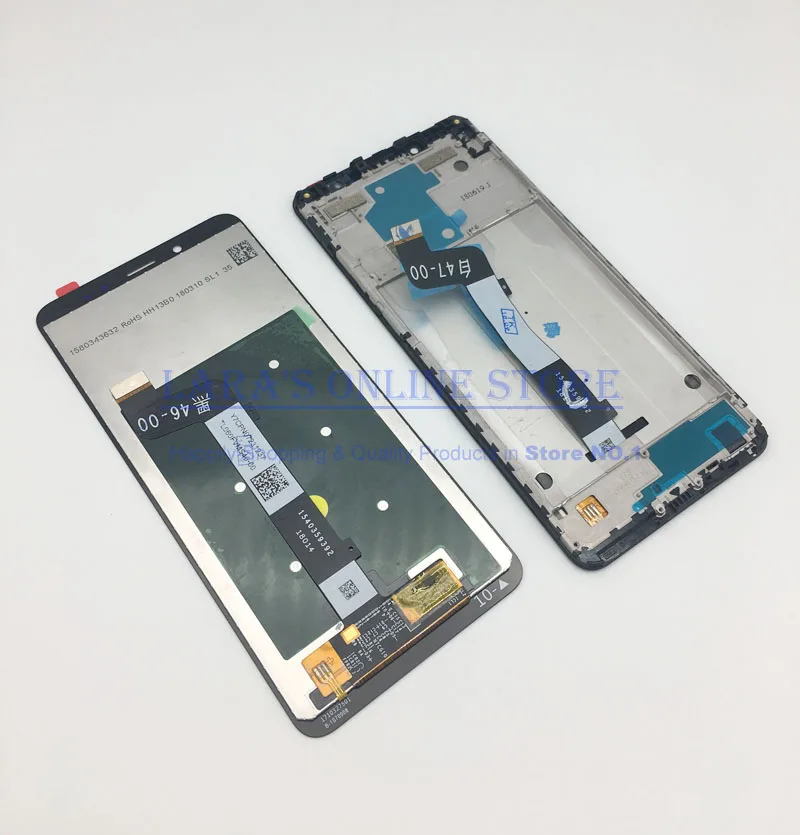 ЖК дисплей для Xiaomi Redmi Note 5 Pro сенсорный экран с дигитайзером и рамкой в сборе