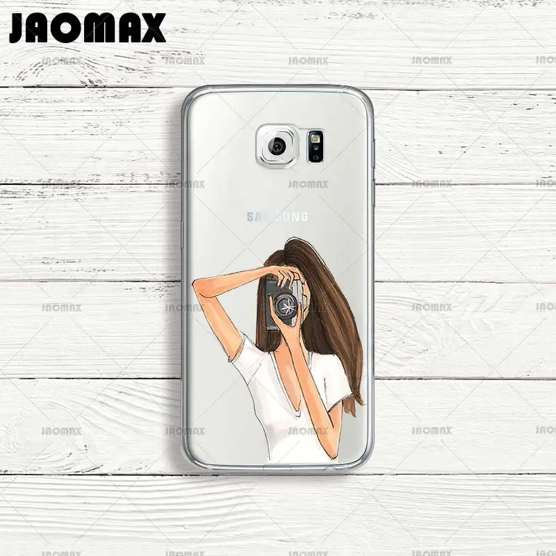 Jaomax путешествия Йога леди торговый чехол для девушек samsung Galaxy J7 A3 A5 Note 8 3 4 5 J3 J5