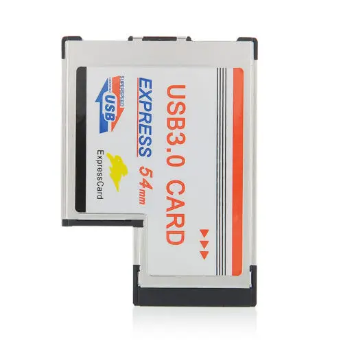 54 мм Экспресс-карта Expresscard к 2 портам USB 3 0 адаптер для ноутбука NEC Chip | Компьютеры и