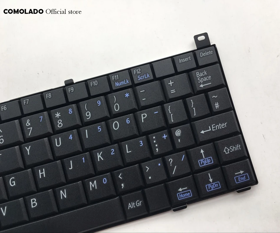 Британская клавиатура для ноутбука TOSHIBA NB100 NB101 NB105 черная британская раскладка