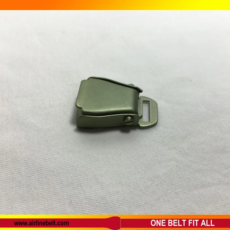 Застежка для ремня безопасности цветная алюминиевая пряжка самолета ремень