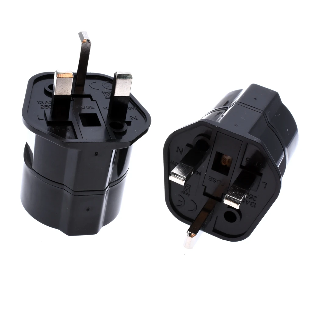 Универсальная штепсельная вилка европейского стандарта в Великобританию с
