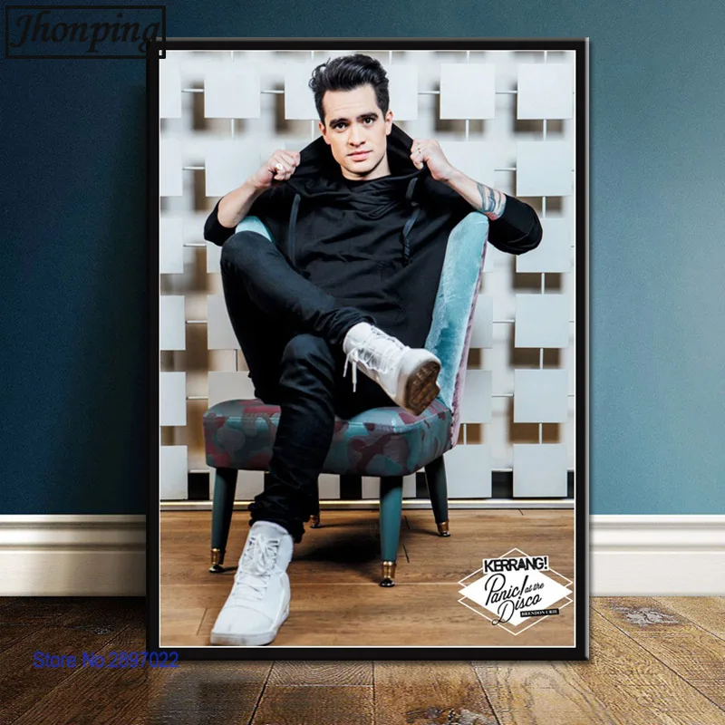 Brendon урие Panic! at the Disco Горячая музыкальный Звездный Плакаты и печать Картина