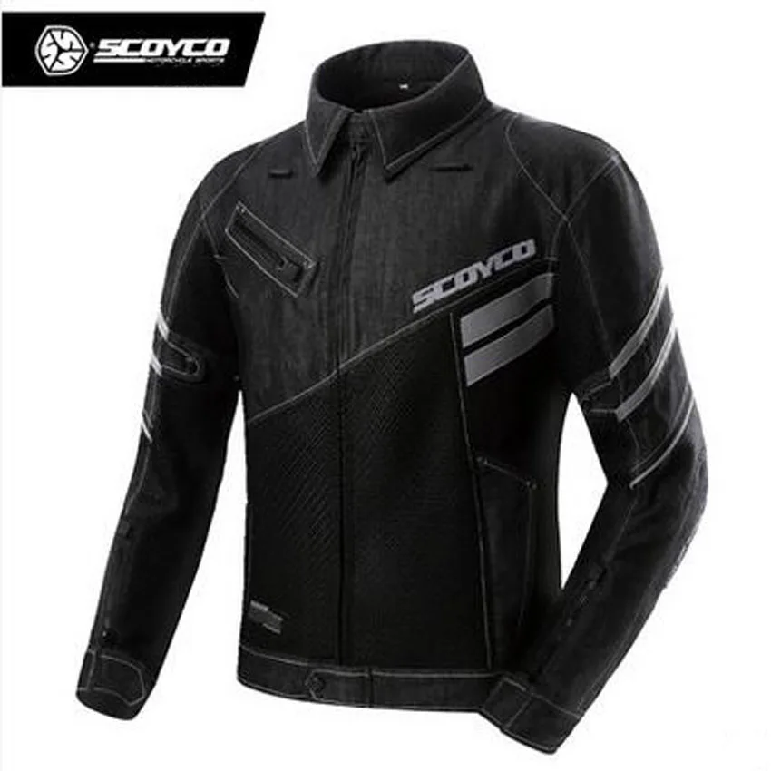 Новинка мотоциклетные сетчатые дышащие куртки Scoyco для верховой езды мужские