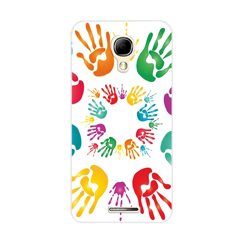 W23 Чехол для Alcatel One Touch Pixi 4 5010D, маленький чехол с маргариткой и сердечком для Alcatel Pixi4 OT 5010, чехол-бампер для задней панели телефона - Цвет: W23