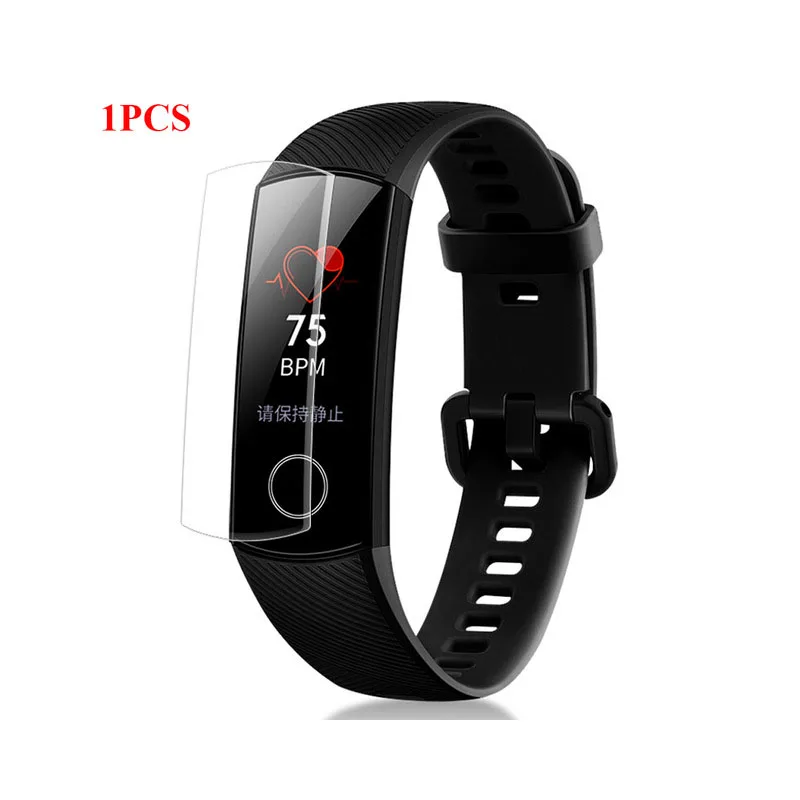 Противоударная 9D мягкая ТПУ HD ультра прозрачная защитная пленка для Huawei Honor Band 4
