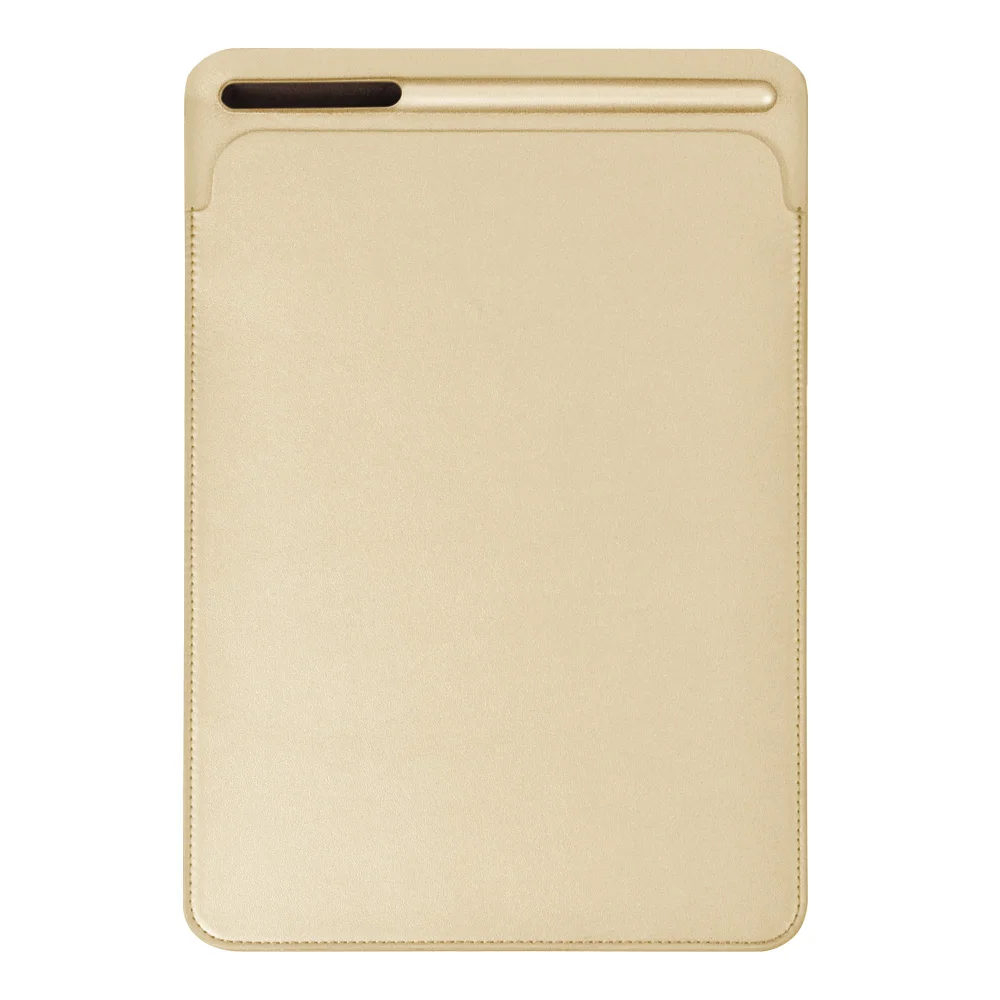 Для iPad Pro 12,9 дюйма, ZVRUA Премиум чехол из искусственной кожи чехол сумка чехол с карандашом слот для Pro12.9 - Цвет: golden