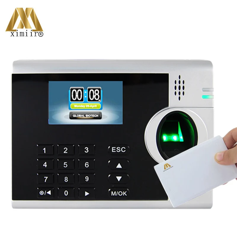 Система LINUX оборудование для отпечатков пальцев времени посещаемости с TCP/IP 3