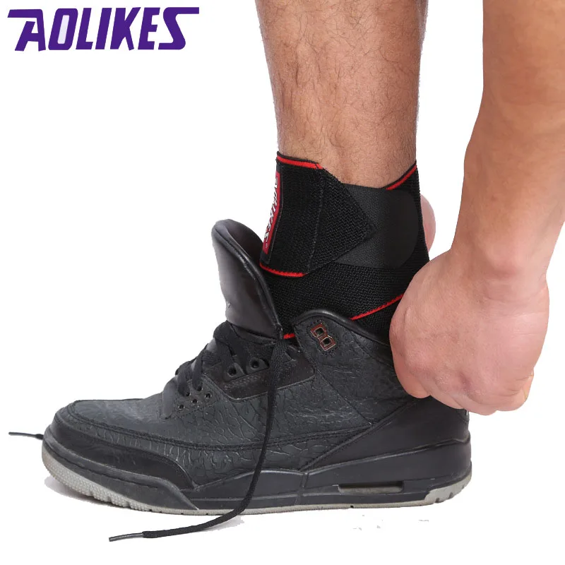 AOLIKES 1 шт. безопасный с поддержкой лодыжки брюки для занятий спортом защита мягкая