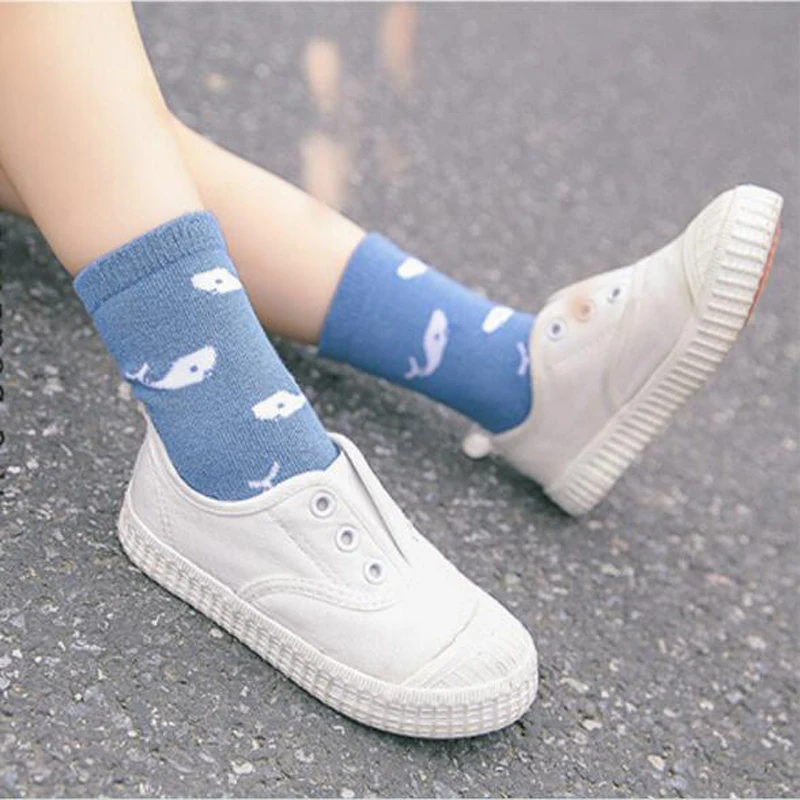 Детские Носки с рисунком рыбок на возраст 1 9 лет|children socks|boys sockssocks 5 |