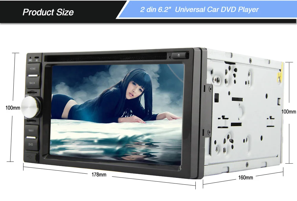 6,2 дюймовый Универсальный Android 8,1 автомобильный dvd-плеер для Honda City 1997-2006 для Odyssey/CRV/Fit Jazz/Stream/Everus wifi