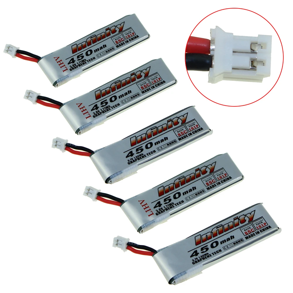 Аккумуляторная батарея Infinity Lipo 1S 3 7 в 8 450 мАч 85C 5 шт.|Детали и аксессуары| |