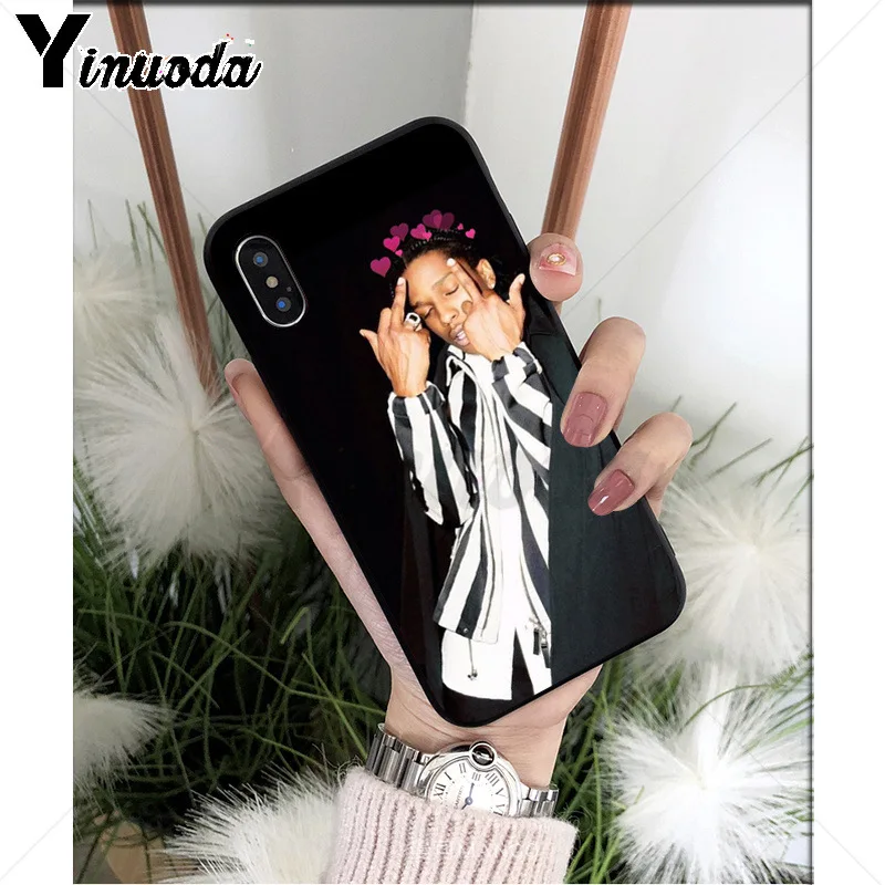A9 Yinuoda ASAP Rocky Rapper высококачественный чехол для телефона для iPhone 5 5Sx 6 7 7plus 8 8Plus X XS MAX XR - Цвет: A9