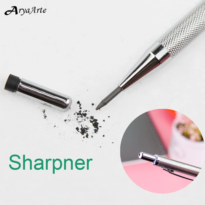 2 0 мм металлический держатель механического чертежа карандаш для рисования