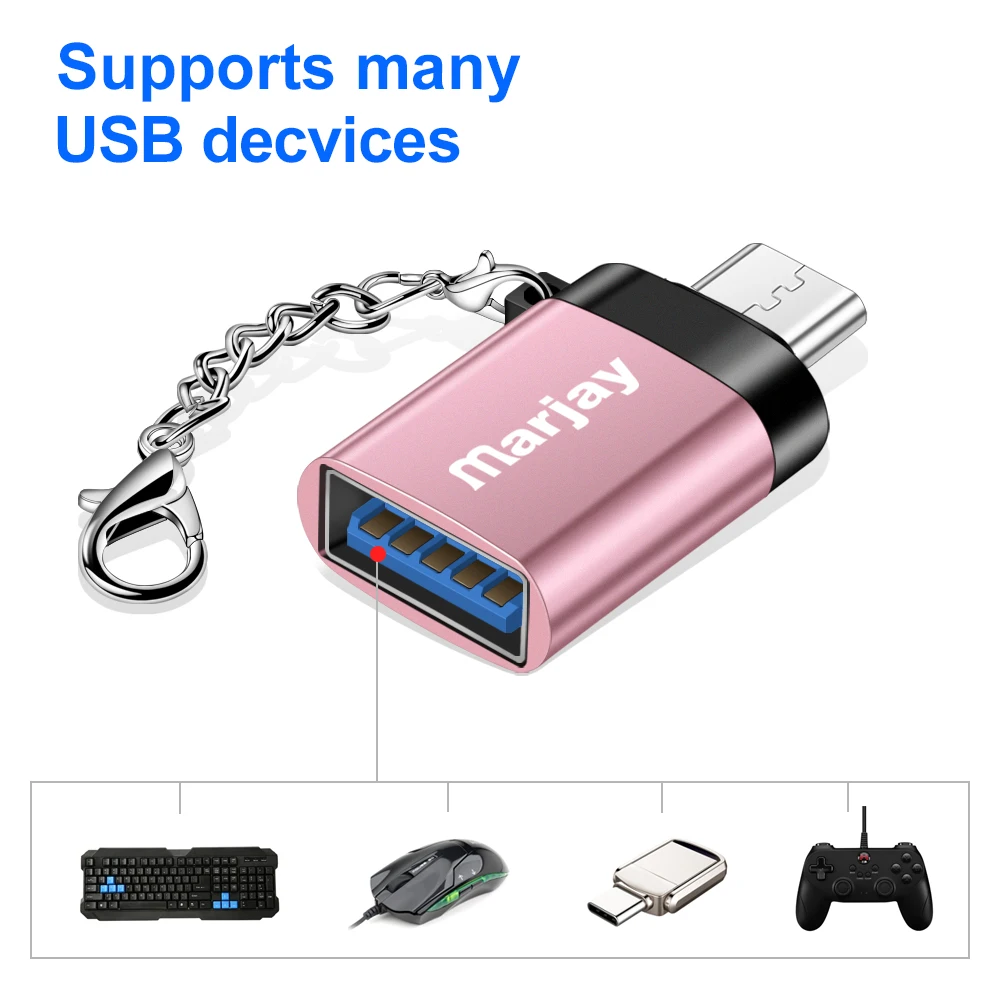 Marjay Micro USB OTG кабель адаптер для Xiaomi Redmi Note 5 Micro USB разъем для samsung S6 планшет Android USB 2,0 OTG адаптер