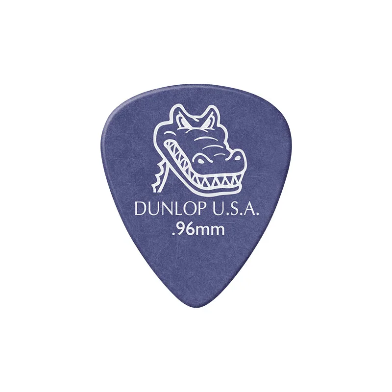 0.96mm 1 шт. Dunlop Gator Grip медиатор для гитары винтажные аксессуары для гитары s 0,58/0,71/0,96/1,14/1,50/2 мм - Цвет: 0.96mm