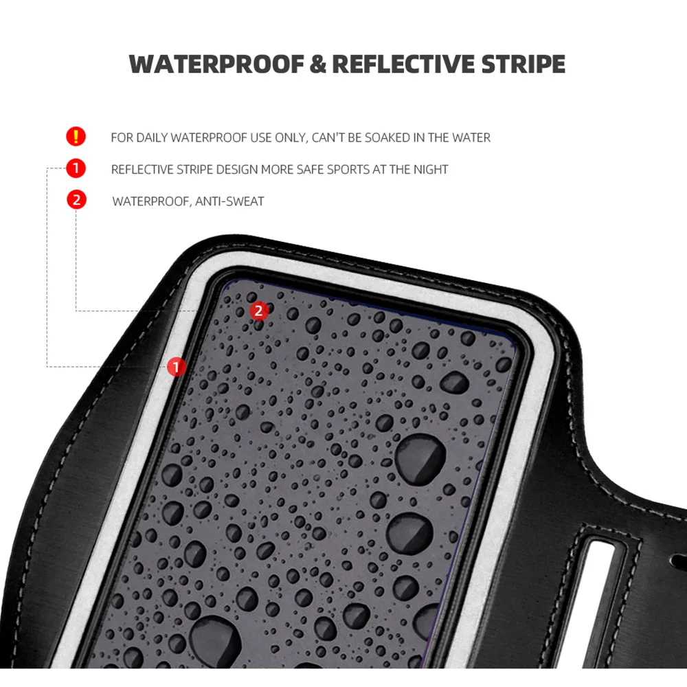 Спортивная сумка на руку браслет унисекс для Redmi k20pro note 8 7 Pro mi9se 8 7 6 Сумка для бега сумка на руку для мобильного телефона универсальный чехол для улицы