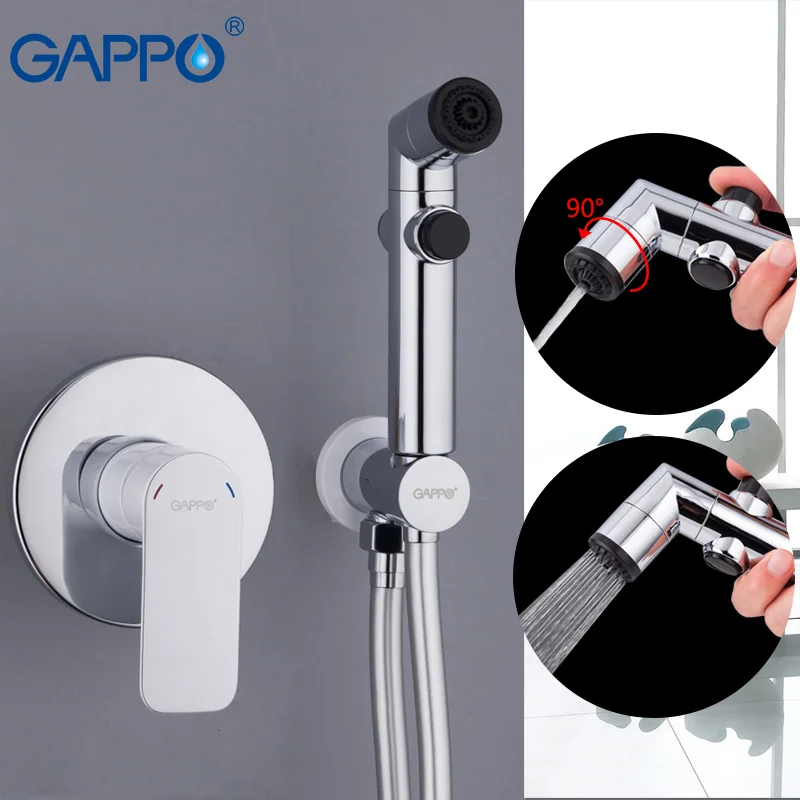 GAPPO белый биде Смесители Туалетная вода спрей Мусульманских Душ портативный