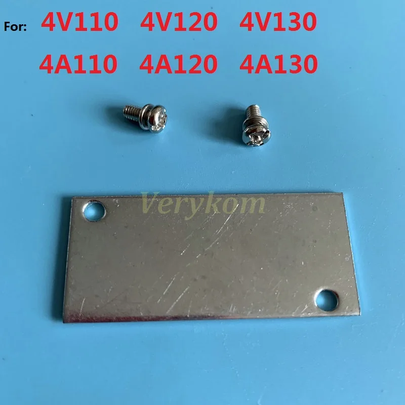 100M blind plate 10X пневматический Airtac коллектор основание металлический блок Крышка Заглушка Торцевая крышка уплотнение Прокладка P-100M/200 M/300 M/400M-R2 100MR2 200MR2 - Цвет: 100M blind plate