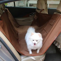 pet dog car seat cover folding waterproof dog cat safety seat hammock booster protector