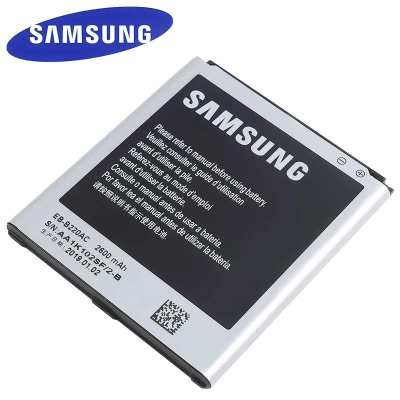 Оригинальный аккумулятор Samsung для телефона Galaxy Grand 2 G7102 G710 G7105 G7106 G7108 G7109 на 2600 мАч |