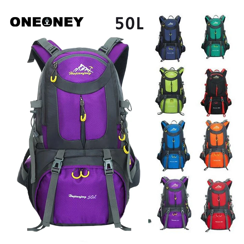 50L Cubre Mochila непромокаемый рюкзак для походов, Походов, Кемпинга, сумка через плечо для улицы, водонепроницаемый рюкзак для улицы, унисекс