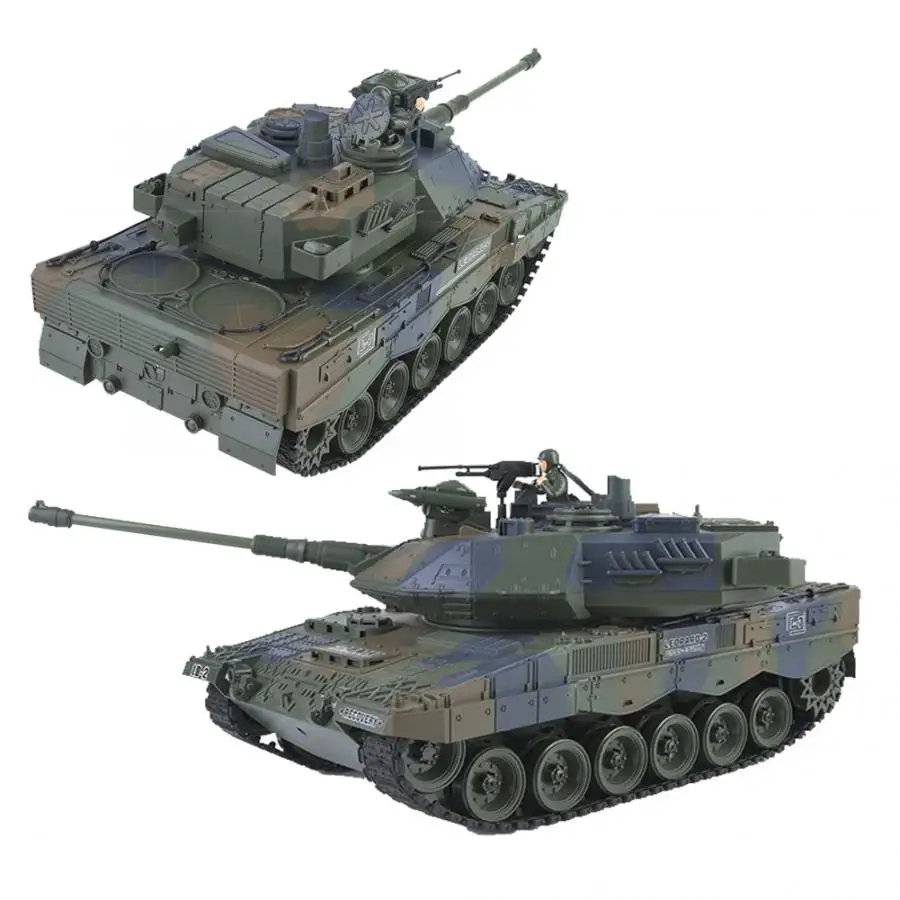 Модель военного танка с дистанционным управлением модель немецкого 2A6 боевого
