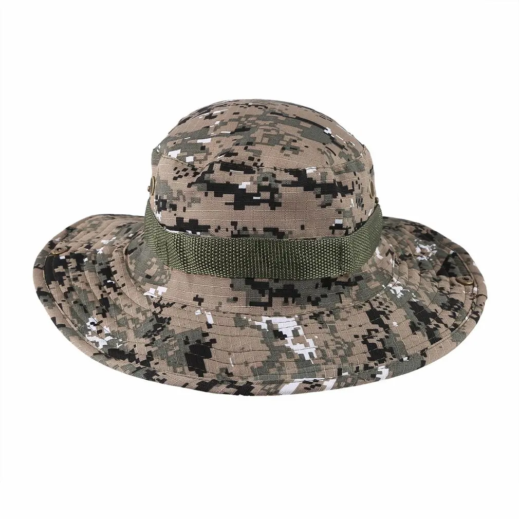 Панама унисекс для женщин и мужчин Gorra Boonie шляпа для рыбалки широкая Военная Кепка Солнцезащитная Повседневная Военная Кепка для дропшиппинг