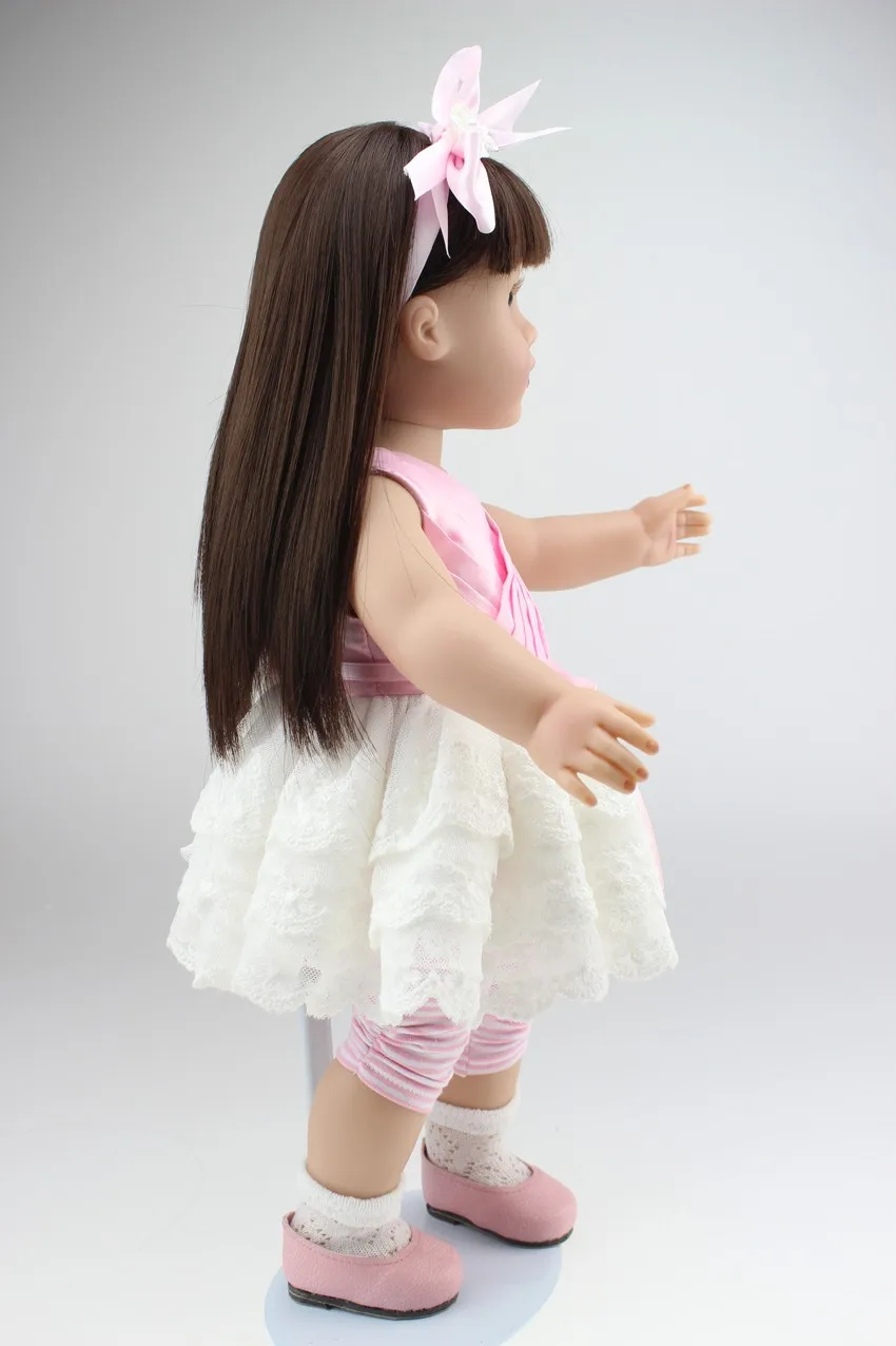 Красивая кукла SD/BJD, 18 дюймов, американская живая BJD, ручная работа, мягкая ткань для тела, кукла для новорожденного, принцесса, куклы для новорожденных, BJD для девочек
