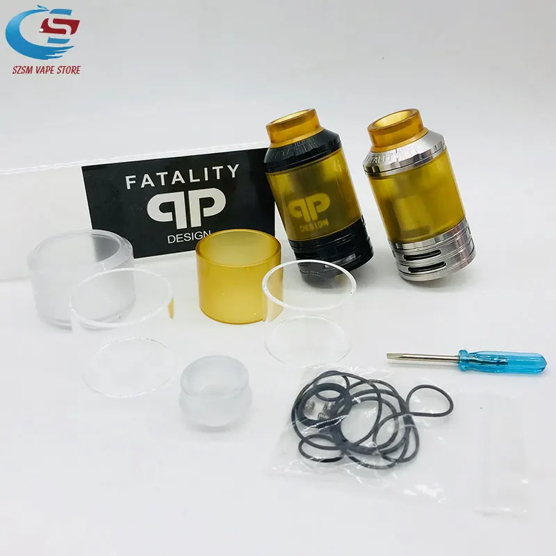 2 шт./лот 1:1 JuggerKnot Mini RTA сменный бак атомайзер испаритель одна катушка регулируемый