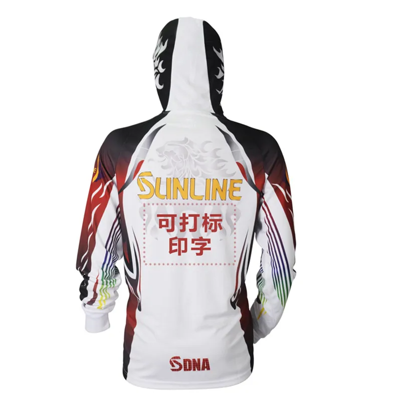 Японская Толстовка для рыбалки SUNLINE Cool дышащая быстросохнущая мужская толстовка