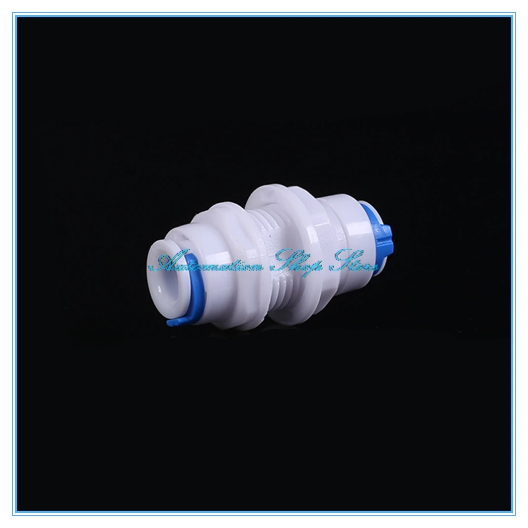 1/4 &quot3/8&quot OD труба RO фитинги с прямой гайкой для воды быстрый соединитель система |