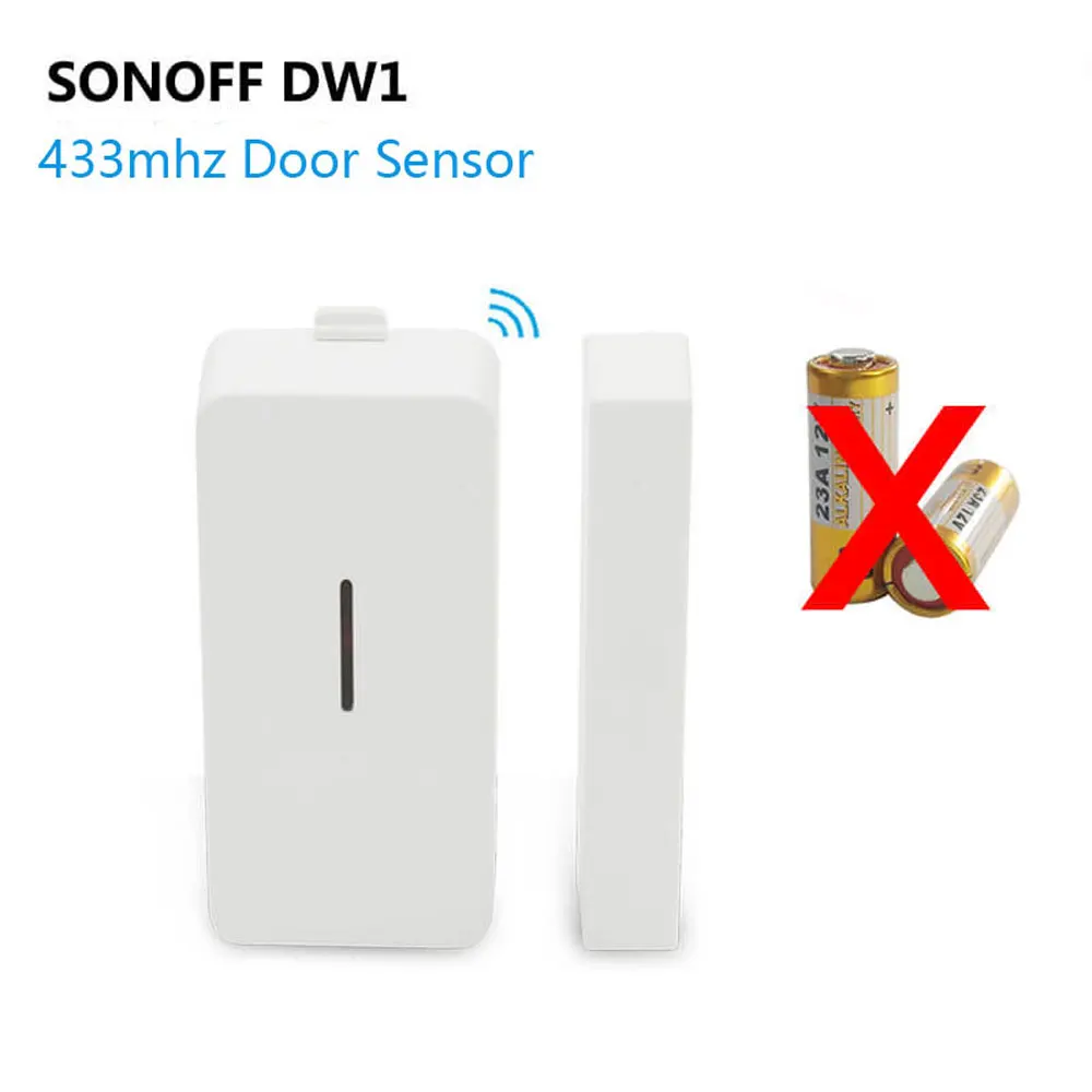 Sonoff 433 МГц RF мост Wifi Беспроводной преобразователь сигнала PIR 2 Датчик/DW1 датчик