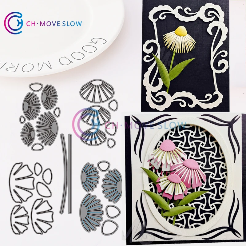 Новое поступление CH Secret Garden Flower металлические Вырубные штампы для скрапбукинга DIY штампы для скрапбукинга