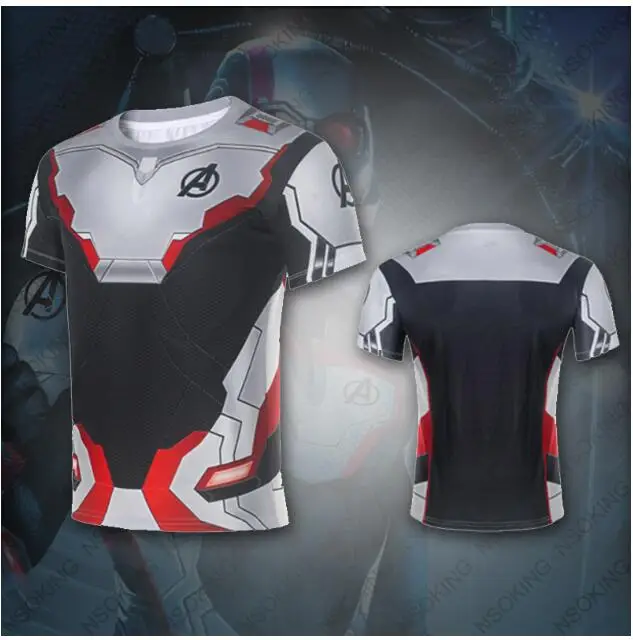 Футболки для косплея в стиле эндгейм квантовое царство 3D принт унисекс