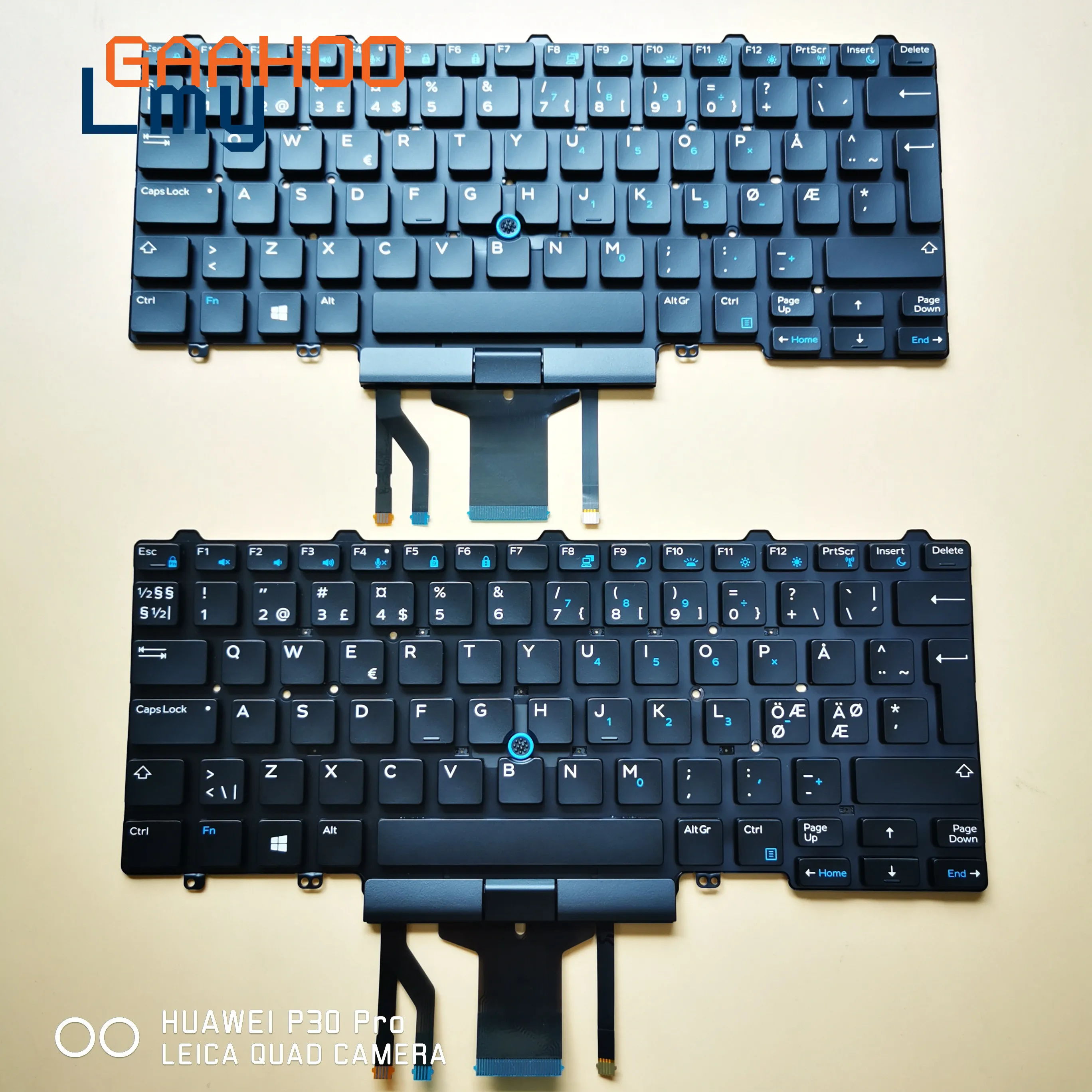 NORDI NORW Клавиатура для ноутбука Dell Latitude E5450 E7450 7470 7480 7490 5470 5480 5490/W с подсветкой Trackpoint