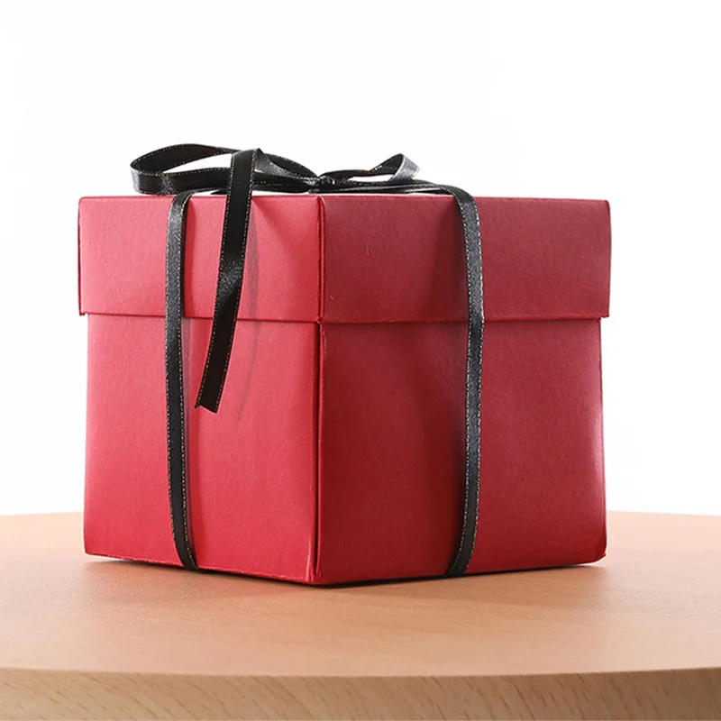 Фото сюрприз Подарочная коробка Упаковка кольцо коробки ювелирных изделий