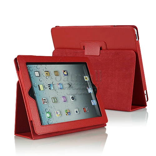 Чехол книжка из ПУ кожи с гладкой поверхностью для iPad 1|case for ipad ipadleather case |