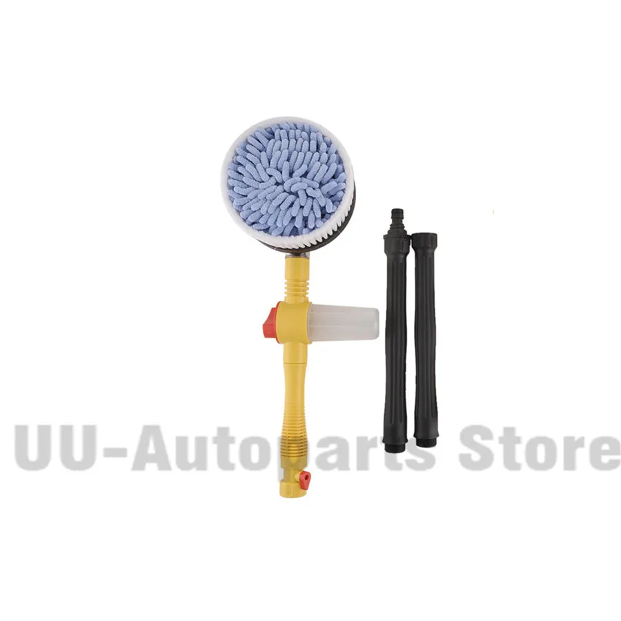 Портативная Автоматическая Автомобильная щетка для мытья пены, профессиональная распылительная пена, вращающаяся щетка, инструменты для автоматической очистки, переключатель для мытья воды