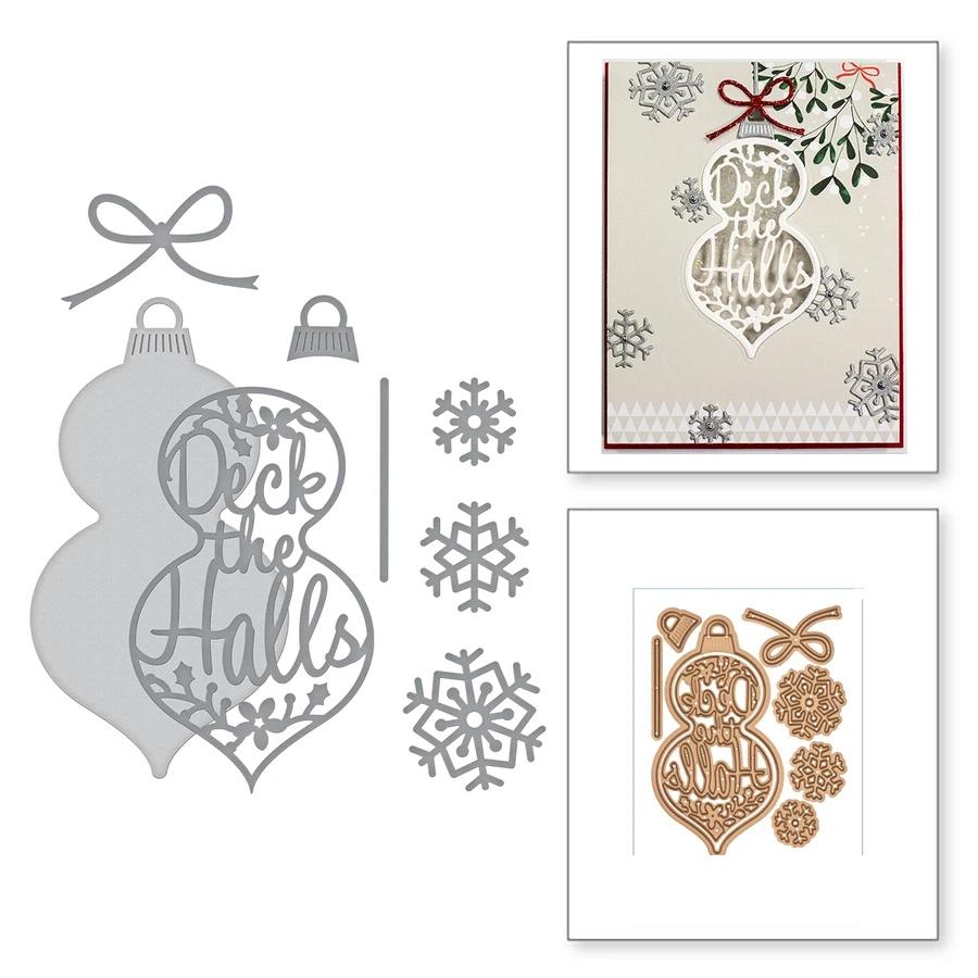 Santas Workshop Joy кирпич металлические режущие штампы трафареты для DIY скрапбукинга рождественские украшения тиснение поставщик ремесло высечки