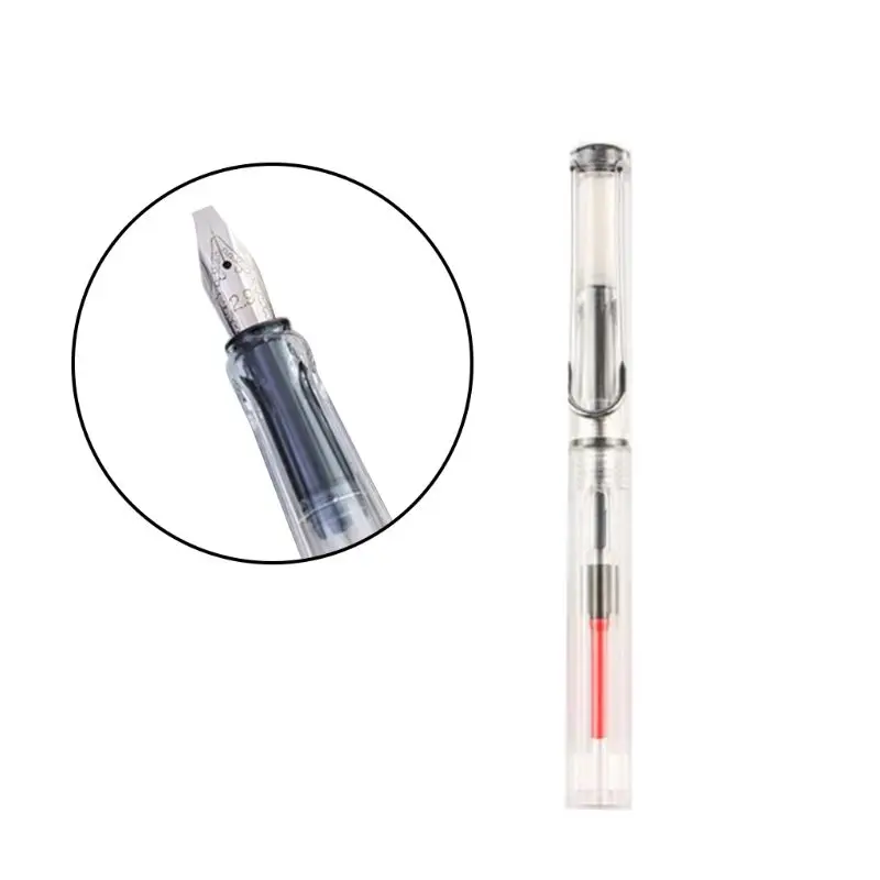 Nib2.9mm 1 шт., Готическая параллельная каллиграфия утконоса с плоским наконечником, виниловая тибетская Арабская авторучка - Цвет: Nib2.9mm