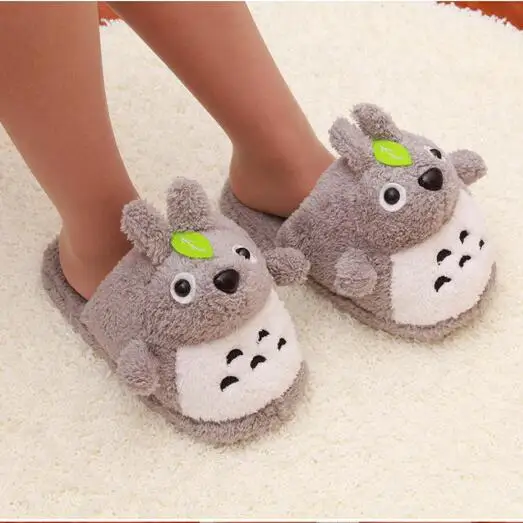 Cute totoro Kawaii Home Soft Warm Mood Star Plush Slippers Cartoon plush Shoes Toys | Игрушки и хобби