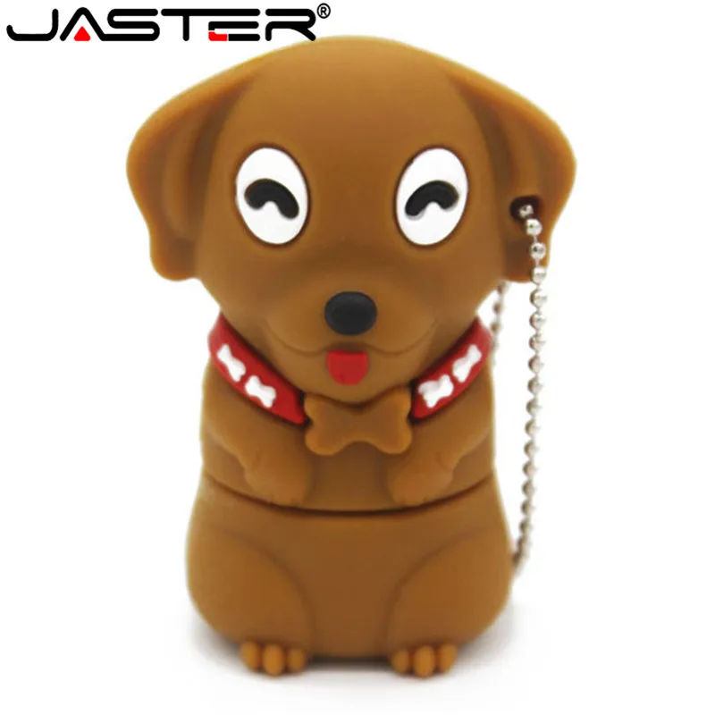 USB флеш накопитель JASTER с мультяшным щенком 32 ГБ 64 флешка 4 8 16 карта памяти|USB